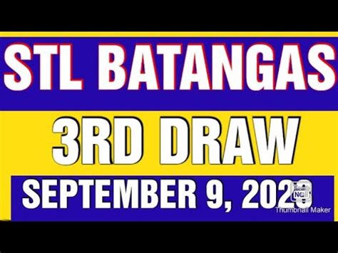 3rd ball stl batangas|September 30, 2023 .